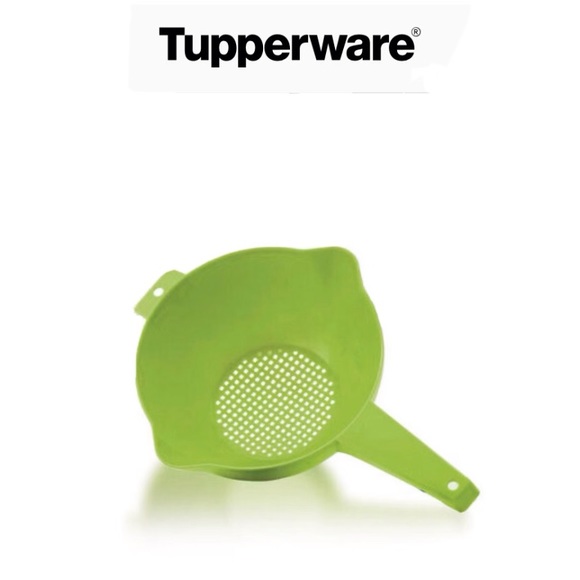 TUPPERWARE VINTAGE STRAINER 2 LITER GREEN COLOR - Picture 6 of 6